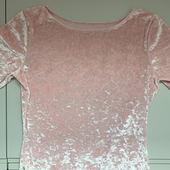 Pink Velvet bodysuit by Hanky Panky - Picture 8 of 9